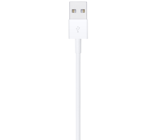 Official Apple Data Cable New - Καλώδιο Φόρτισης και Μεταφοράς Δεδομένων USB-A σε Lightning - 100cm - 12W - White (MUQW3ZM/A)