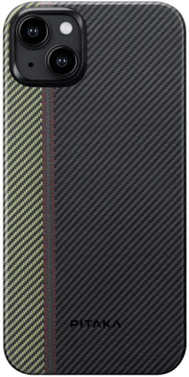 Pitaka Fusion Weaving MagEZ Case 4 - MagSafe Θήκη Aramid Fiber Body Apple iPhone 15 Plus - 0.95mm - 600D - Overture (FO1501M)