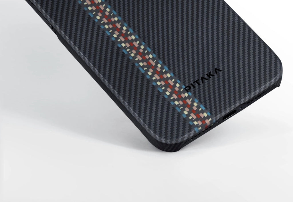 Pitaka Fusion Weaving MagEZ Case 4 - MagSafe Θήκη Aramid Fiber Body Apple iPhone 15 Plus - 0.95mm - 600D - Rhapsody (FR1501M)