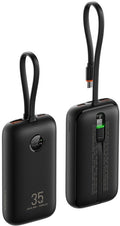 PowerBank Veger K1 με Οθόνη LED & 1 x Θύρα Type-C / 1 x Θύρα USB-A / 1 x Καλώδιο Type-C / 1 x Καλώδιο Lightning 35W 10.000mAh