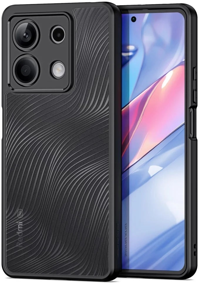 Premium Ημιδιάφανη Σκληρή Θήκη - Xiaomi Redmi Note 13 5G - DuxDucis Aimo Series - Black (6934913009048)
