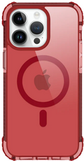 Prodigee Safetee Neo + Mag - Σκληρή Ανθεκτική Ημιδιάφανη Θήκη MagSafe - Apple iPhone 15 Pro - Ruby (IPH15P-6.1-NEOM-RBY)