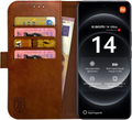 PU Θήκη Πορτοφόλι - Xiaomi 14 Ultra - Rosso Element - Brown (8719246446344)