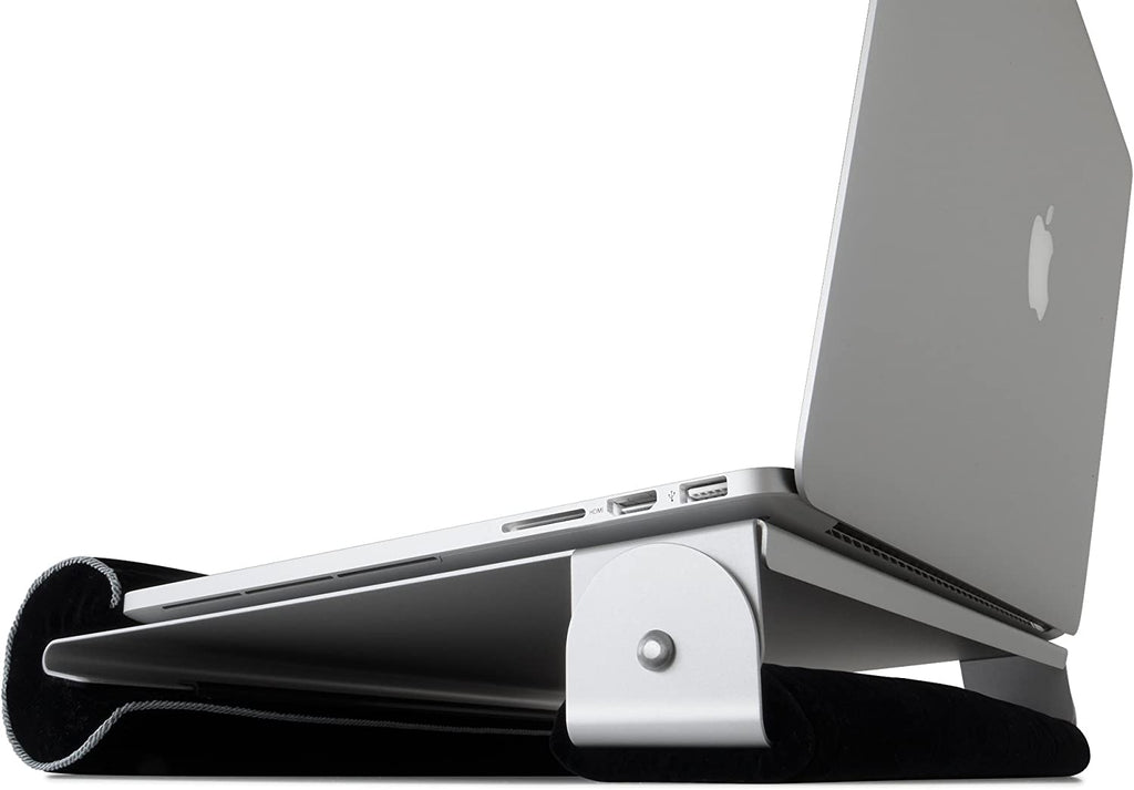 Rain Design iLap - Βάση Αλουμινίου για Laptop έως 15" με Υποστήριξη Μαξιλαριών - Black / Silver (891607000254)