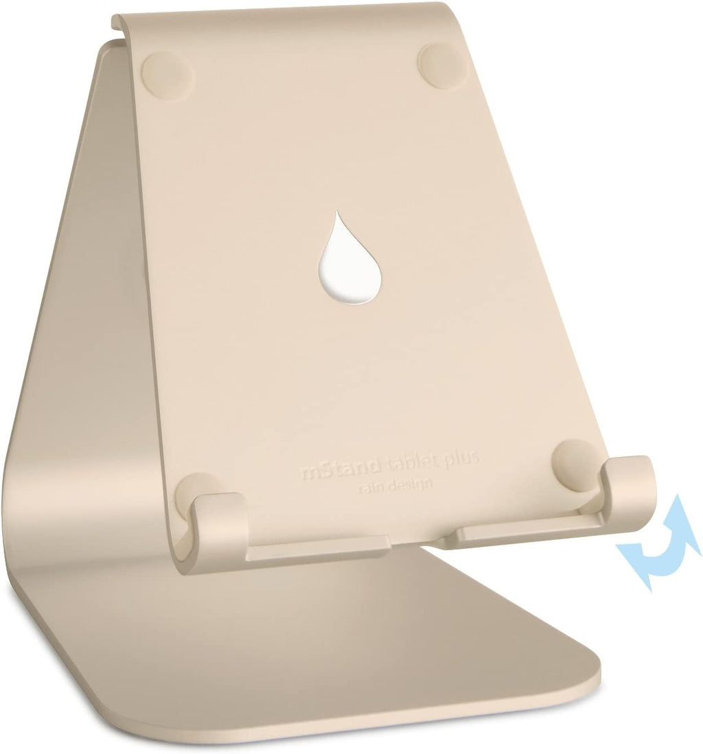 Rain Design mStand Tablet Plus - Ρυθμιζόμενη Βάση Αλουμινίου για Tablet έως 13" - Gold (891607000704)