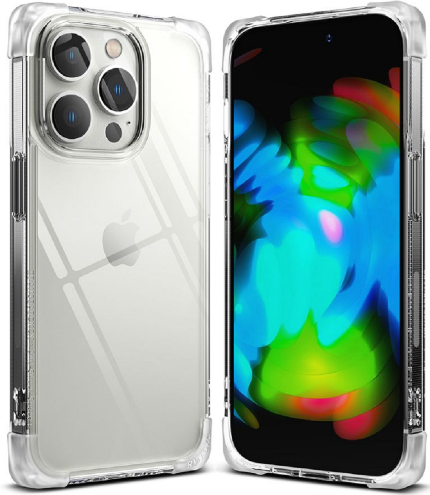 Ringke Fusion Bumper - Ανθεκτική Σκληρή Θήκη με Matte TPU Bumper - Apple iPhone 14 Pro - Clear (8809881263007)