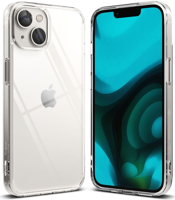 Ringke Fusion Σκληρή Θήκη με TPU Bumper - Apple iPhone 15 Plus / 14 Plus - Clear (8809881263236)