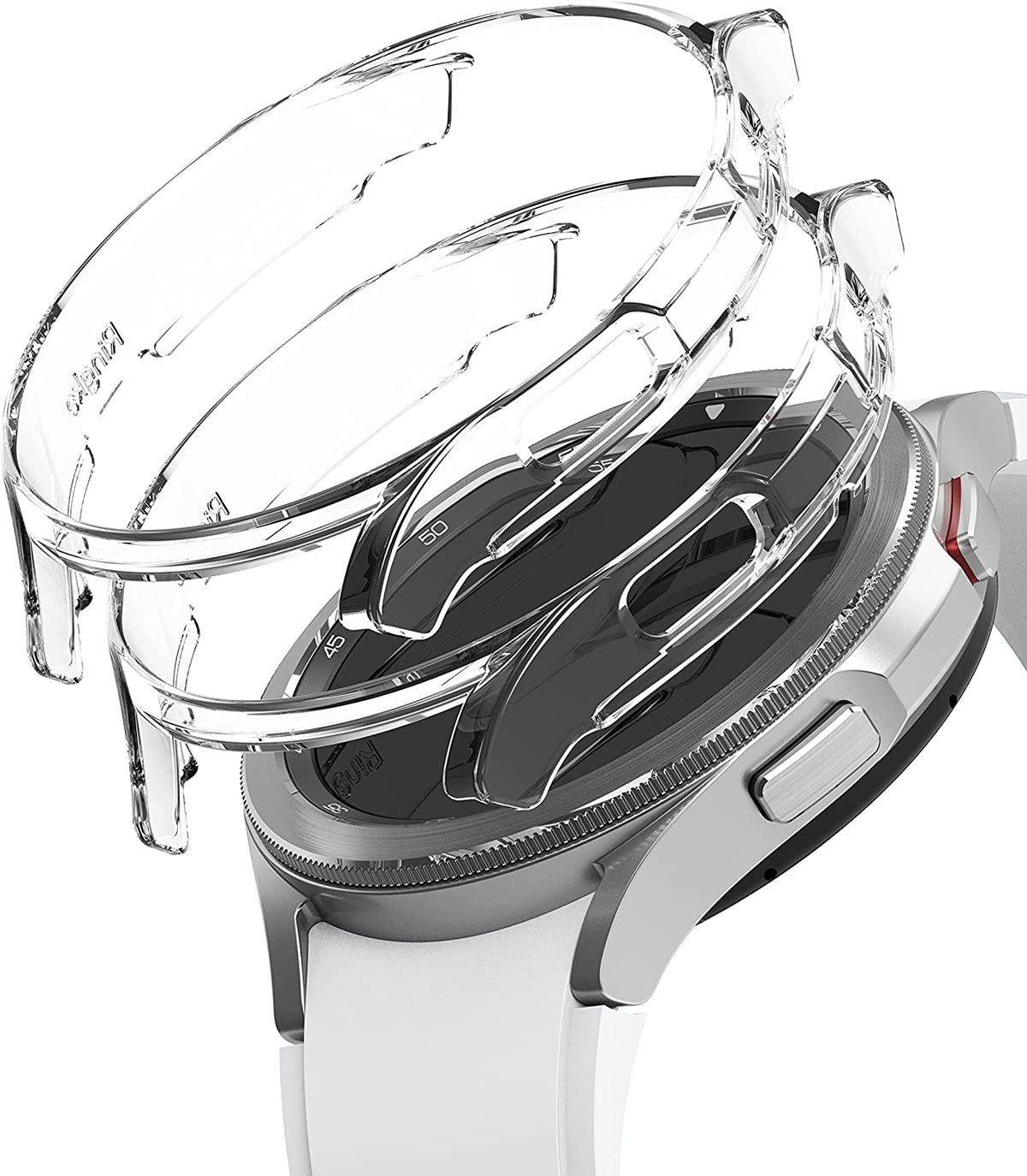 Ringke Θήκη Slim Case - Samsung Galaxy Watch Classic 4 42mm - Clear - 2 Τεμάχια (8809818847850)