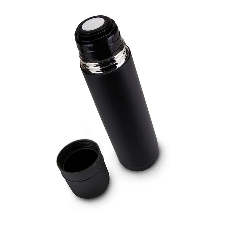 Rominox® Insulated Jug - Cup in Cup Matte Black