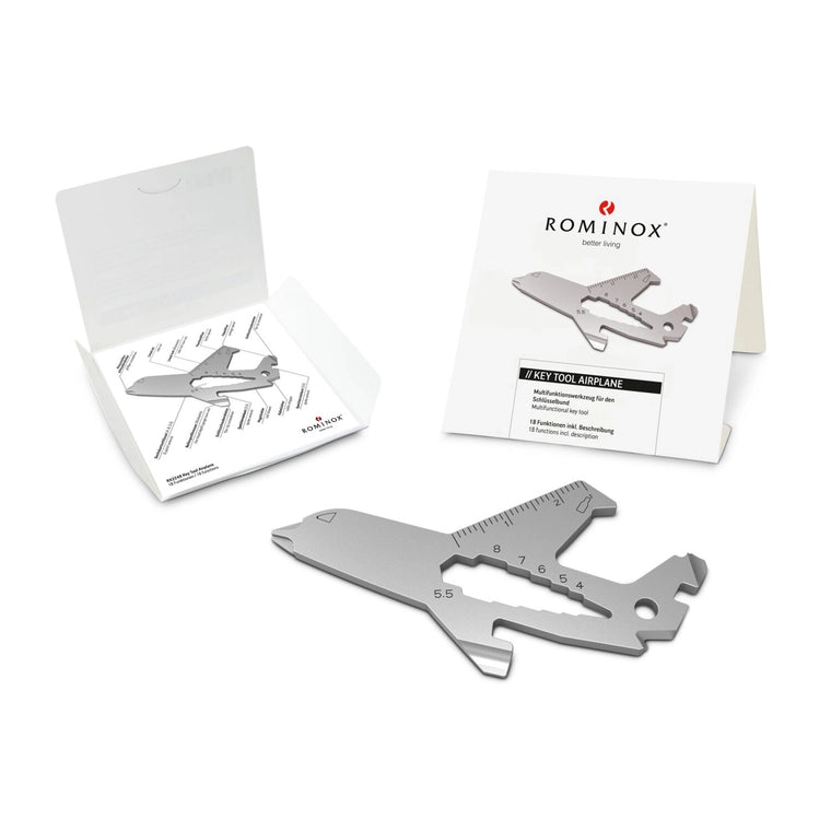 Rominox® Key Tool - Airplane – 18 Functions