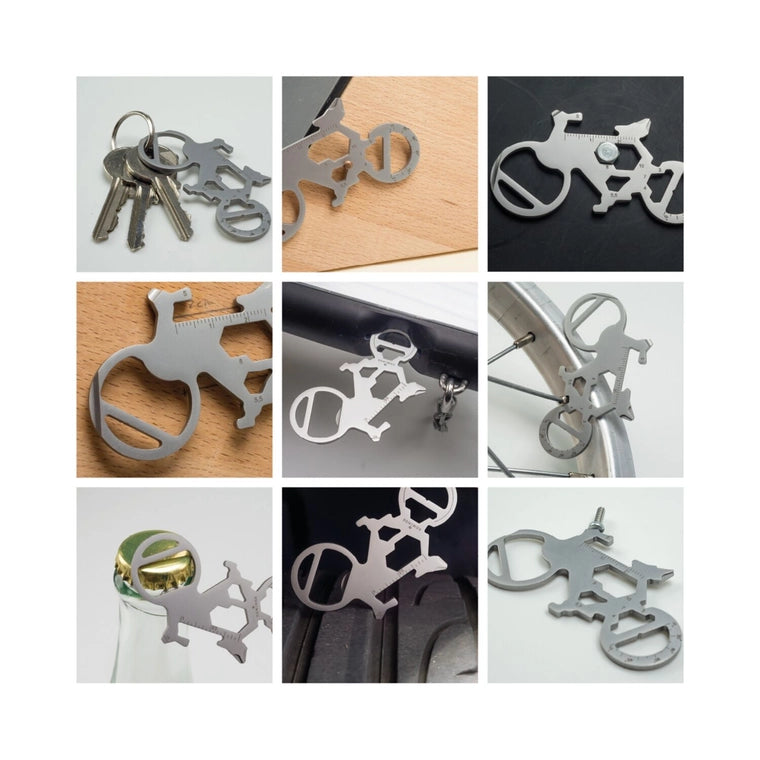 Rominox® Key Tool - Bicycle – 18 Functions