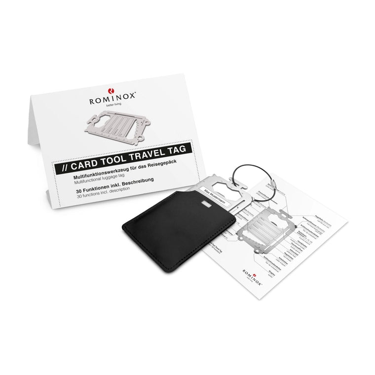 Rominox® Card Tool - Travel Tag — 30 Functions