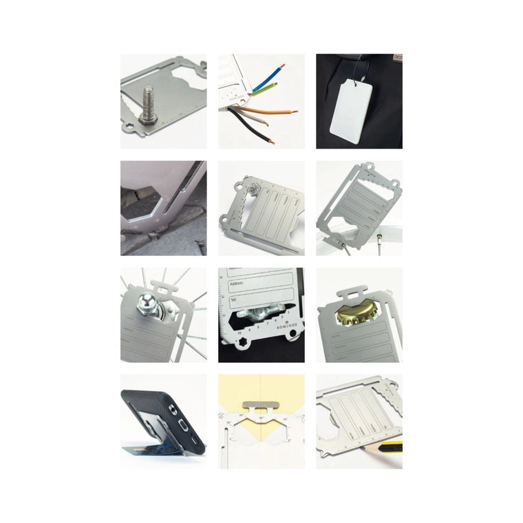 Rominox® Card Tool - Travel Tag — 30 Functions