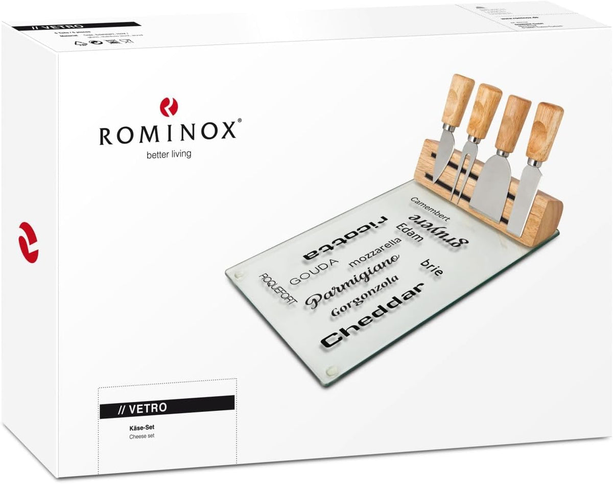 ROMINOX Cheese Set - Vetro