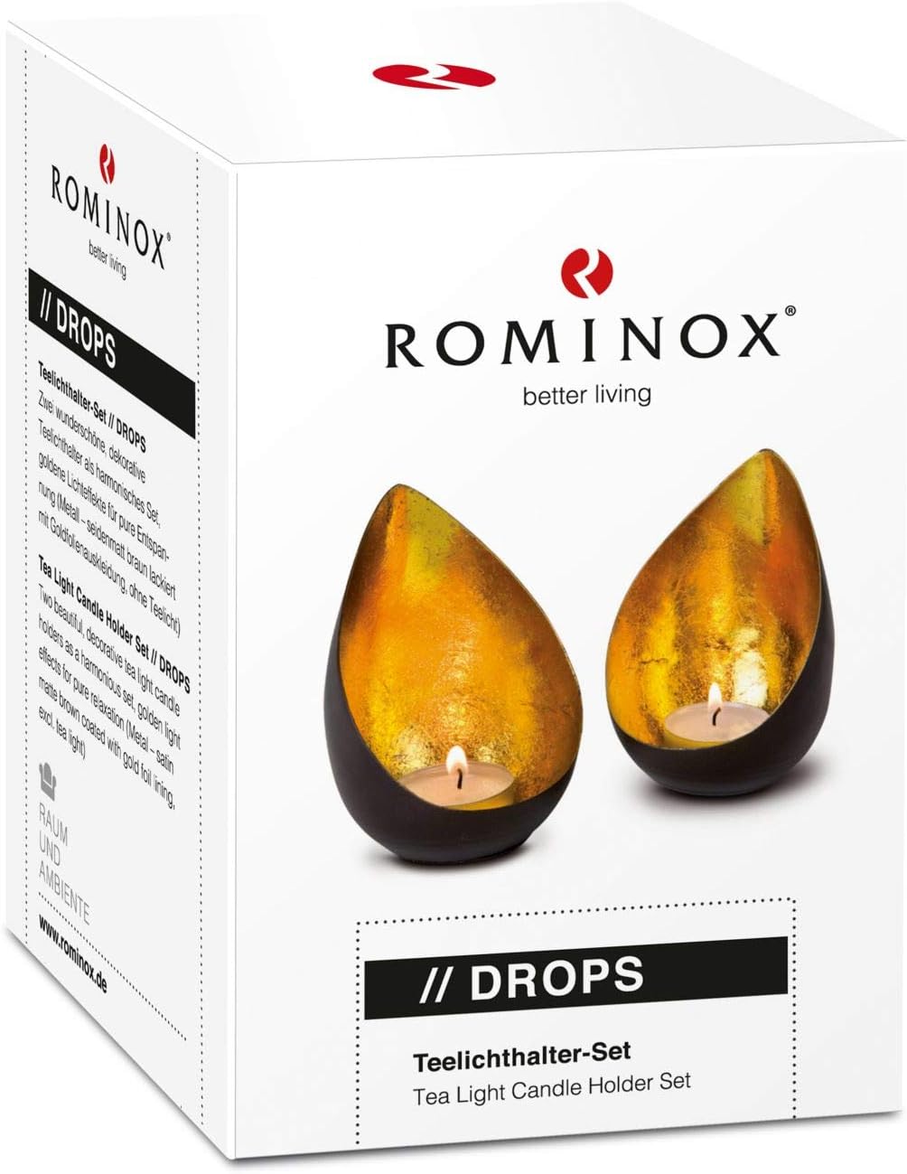 ROMINOX Tealight Set - Drops