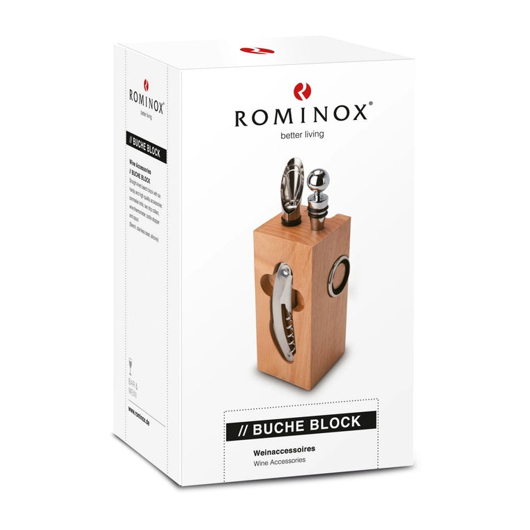 ROMINOX Wine Accessories - Beech Block