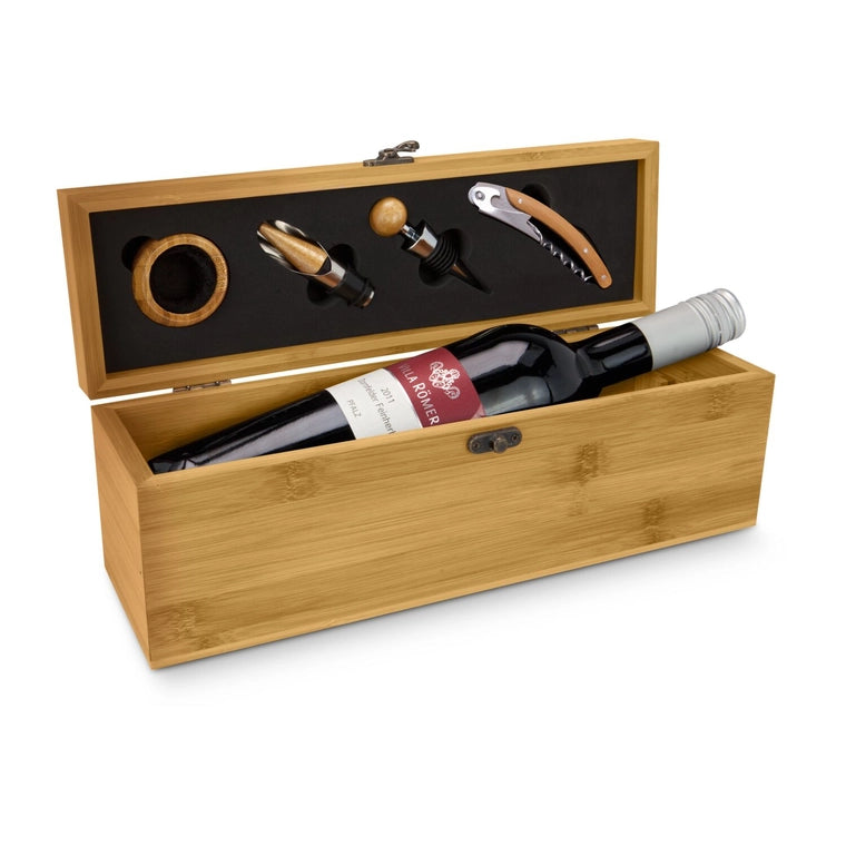 Rominox® Wine Accessory Box - Vino Bamboo