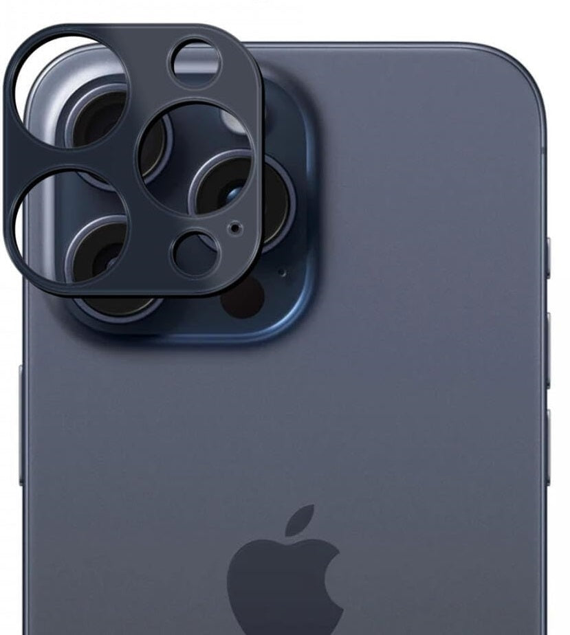 Rosso Camera Lens Protector - Προστατευτικό Κάλυμμα Κάμερας - Apple iPhone 15 Pro / 15 Pro Max - Blue (8719246422768)