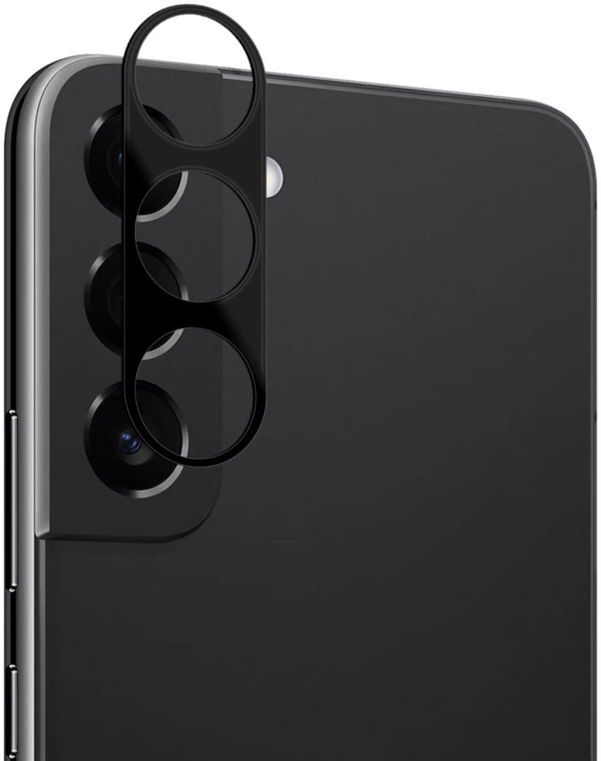 Rosso Camera Lens Protector - Προστατευτικό Κάλυμμα Κάμερας - Samsung Galaxy S23 / S23 Plus - Black (8719246381805)