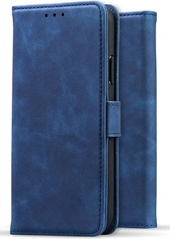 Rosso Element 2 in 1 - PU Θήκη Πορτοφόλι Apple iPhone 15 - Blue (8719246401466)