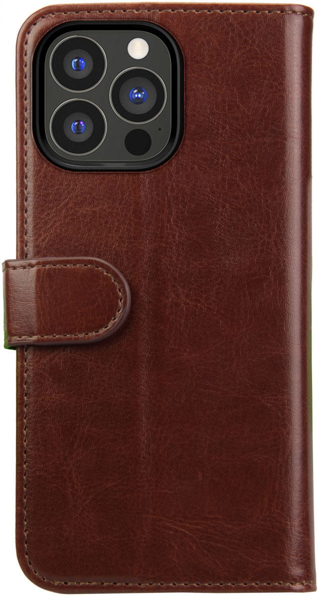 Rosso Element PU Θήκη Πορτοφόλι Apple iPhone 13 Pro - Brown (8719246324697)