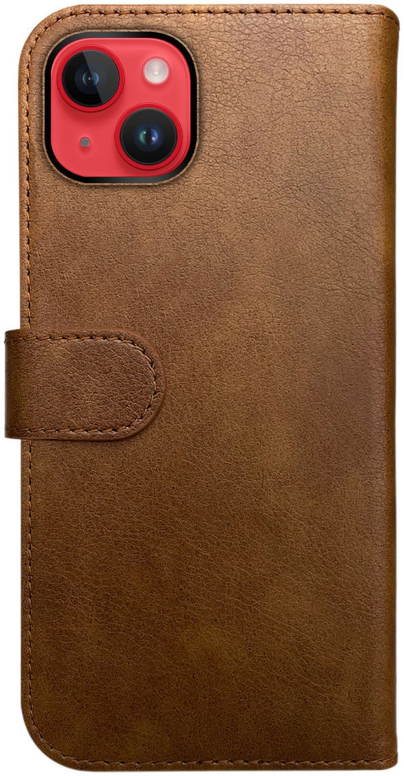 Rosso Element PU Θήκη Πορτοφόλι Apple iPhone 14 Plus - Brown (8719246369445)
