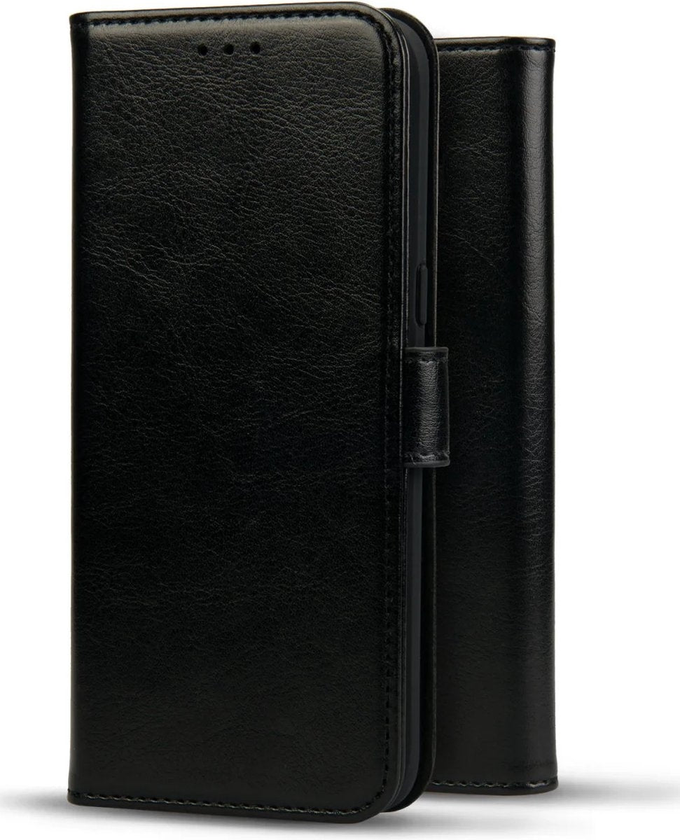 Rosso Element PU Θήκη Πορτοφόλι Apple iPhone 15 Plus - Black (8719246401213)