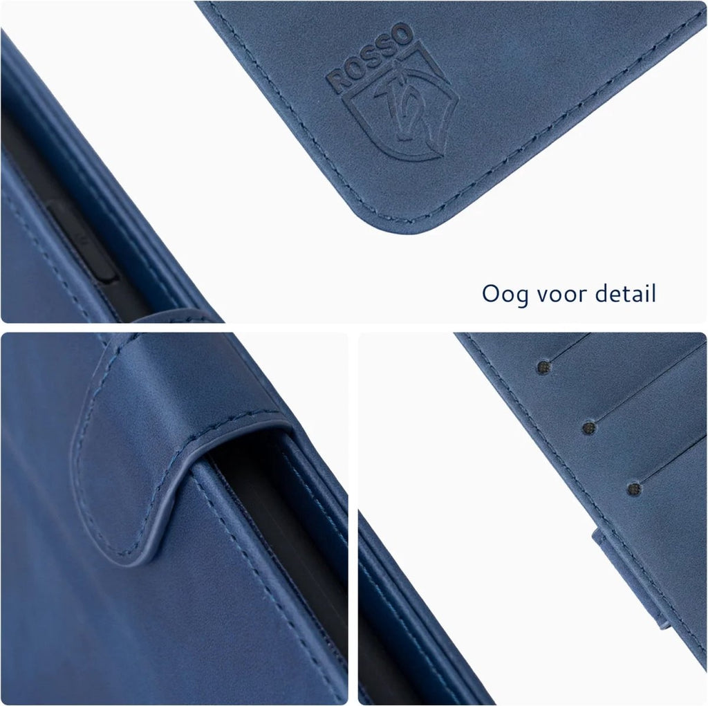 Rosso Element PU Θήκη Πορτοφόλι Apple iPhone 15 Plus - Blue (8719246401329)