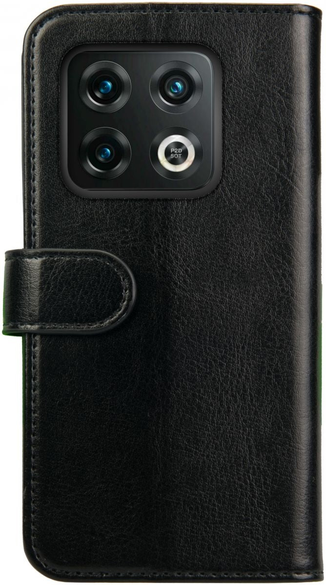 Rosso Element PU Θήκη Πορτοφόλι OnePlus 10 Pro - Black (8719246353598)