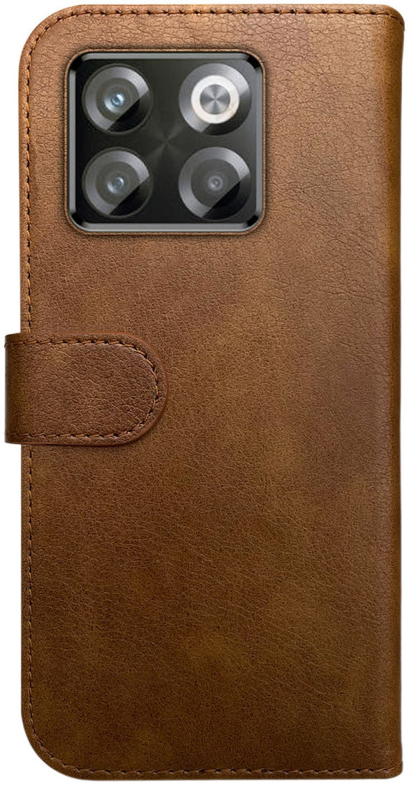 Rosso Element PU Θήκη Πορτοφόλι OnePlus 10T - Brown (8719246375774)