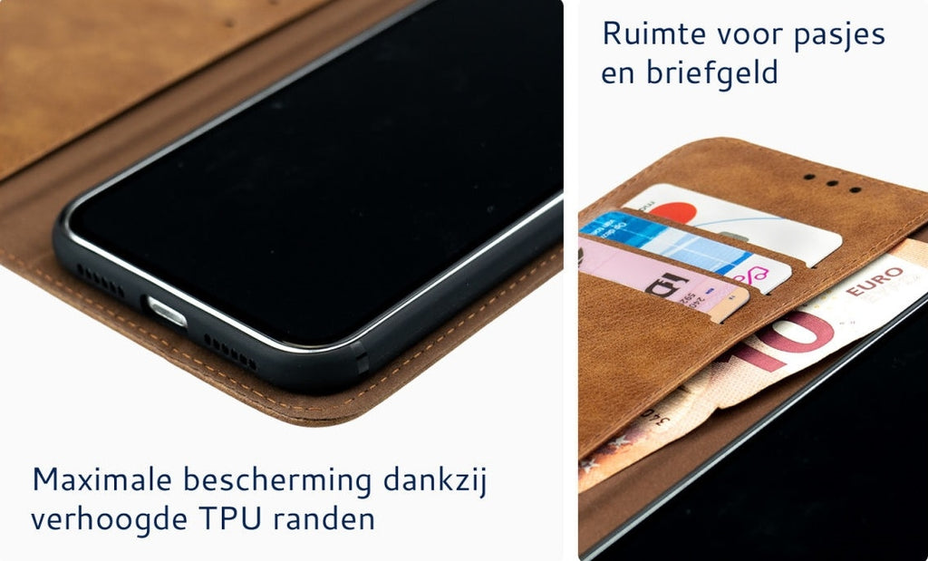 Rosso Element PU Θήκη Πορτοφόλι OnePlus 11 - Brown (8719246384615)