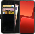 Rosso Element PU Θήκη Πορτοφόλι Xiaomi 13 - Black (8719246381652)