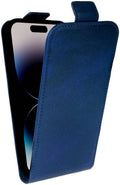 Rosso Element Vertical Flip Case - Flip Θήκη Πορτοφόλι Apple iPhone 14 Pro - Blue (8719246407017)