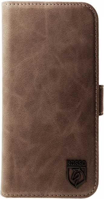 Rosso Elite - MagSafe Δερμάτινη Θήκη / Πορτοφόλι - Apple iPhone 15 Pro - Brown (8719246420016)