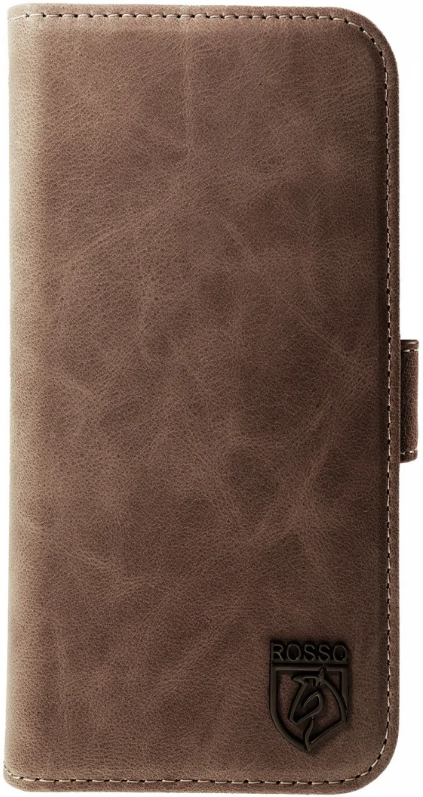 Rosso Elite - MagSafe Δερμάτινη Θήκη / Πορτοφόλι - Apple iPhone 15 Pro Max - Brown (8719246420047)