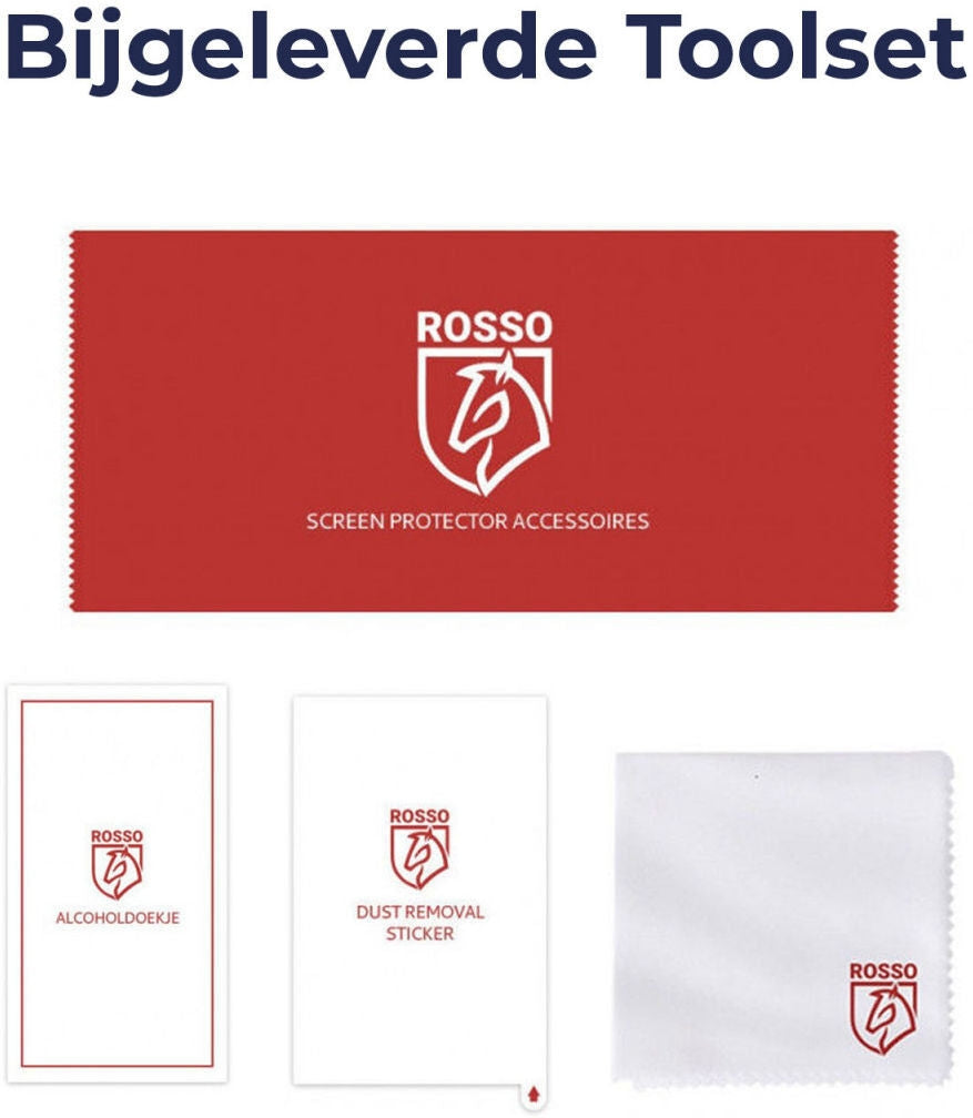 Rosso Tempered Glass - FullFace Αντιχαρακτικό Προστατευτικό Γυαλί Οθόνης Realme 11 5G - Black (8719246398759)