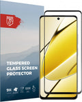 Rosso Tempered Glass - FullFace Αντιχαρακτικό Προστατευτικό Γυαλί Οθόνης Realme 11 5G - Black (8719246398759)