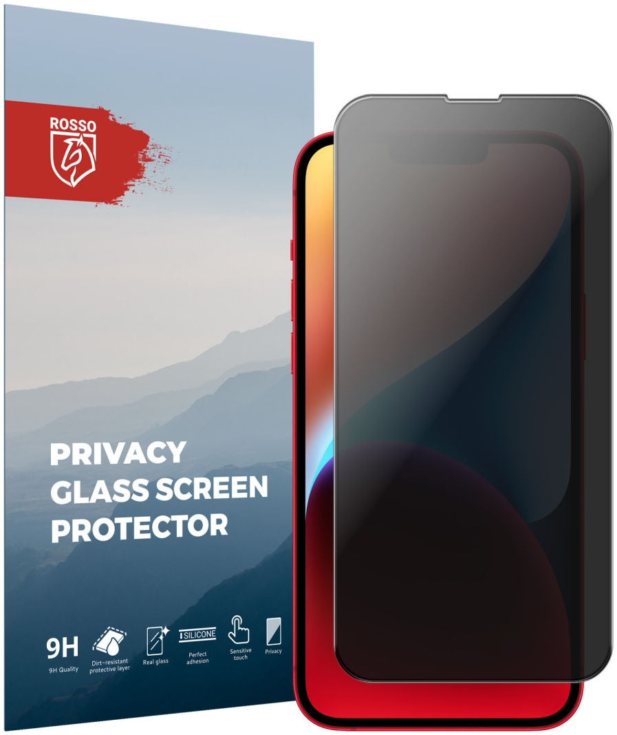 Rosso Tempered Glass Privacy - Αντιχαρακτικό Γυαλί Προστασίας Απορρήτου Οθόνης Apple iPhone 14 Plus (8719246376290)