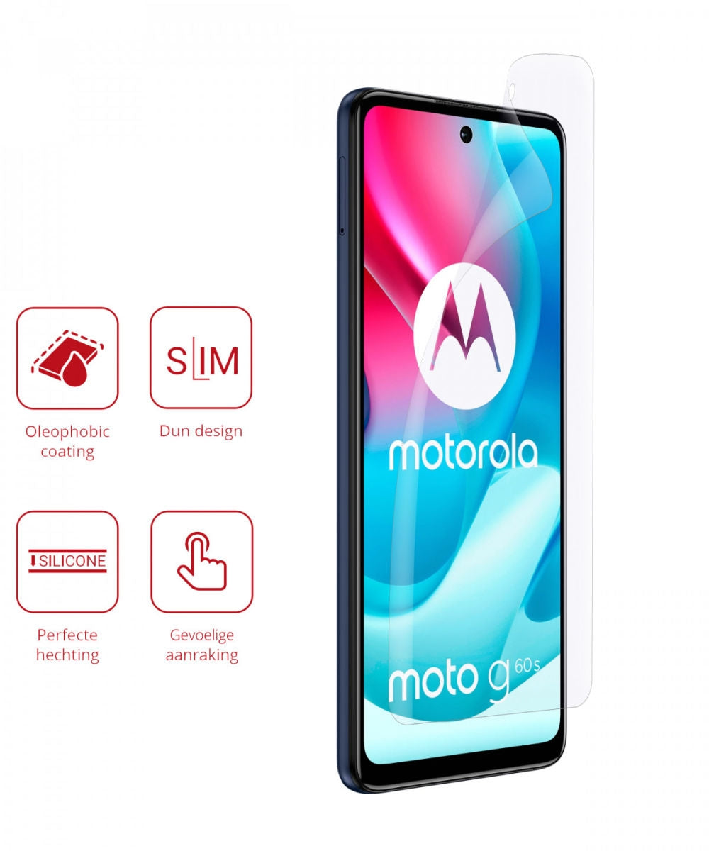 Rosso Ultra Clear Screen Protector - Μεμβράνη Προστασίας Οθόνης - Motorola Moto G60S - 2 Τεμάχια (8719246339844)