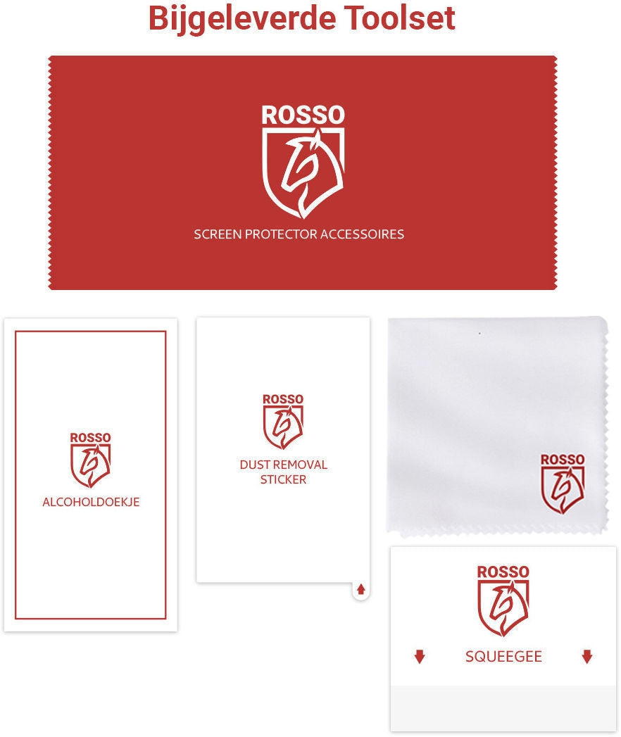 Rosso Ultra Clear Screen Protector - Μεμβράνη Προστασίας Οθόνης - Motorola Moto G60S - 2 Τεμάχια (8719246339844)