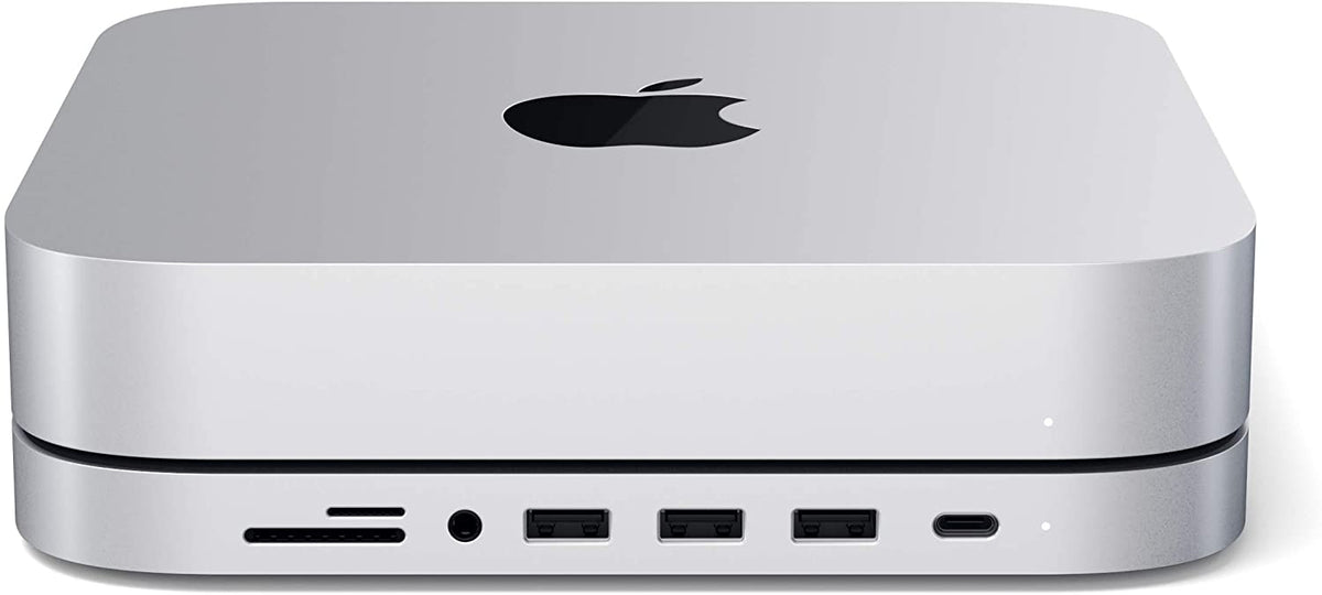 Satechi Stand Hub Βάση Αλουμινίου για Mac Mini 2023 / M1 2020 / 2018 / Mac Studio 2023 / 2022 - Με Θύρες 1 x Type-C / 3 x USB