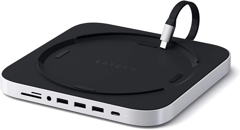 Satechi Stand Hub Βάση Αλουμινίου για Mac Mini 2023 / M1 2020 / 2018 / Mac Studio 2023 / 2022 - Με Θύρες 1 x Type-C / 3 x USB