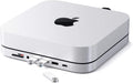 Satechi Stand Hub Βάση Αλουμινίου για Mac Mini 2023 / M1 2020 / 2018 / Mac Studio 2023 / 2022 - Με Θύρες 1 x Type-C / 3 x USB