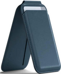 Satechi Vegan-Leather Magnetic Wallet Stand - MagSafe Θήκη - Πορτοφόλι για Κάρτες / Αναδιπλούμενη Βάση από Δέρμα Vegan - Dark
