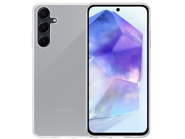 Σετ Διάφανη Θήκη Σιλικόνης & Full Face Tempered Glass - Samsung Galaxy A35 - Vivid Set Gelly Case & Full Face Tempered Glass 