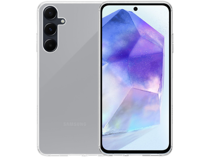 Σετ Διάφανη Θήκη Σιλικόνης & Full Face Tempered Glass - Samsung Galaxy A55 - Vivid Set Gelly Case & Full Face Tempered Glass 