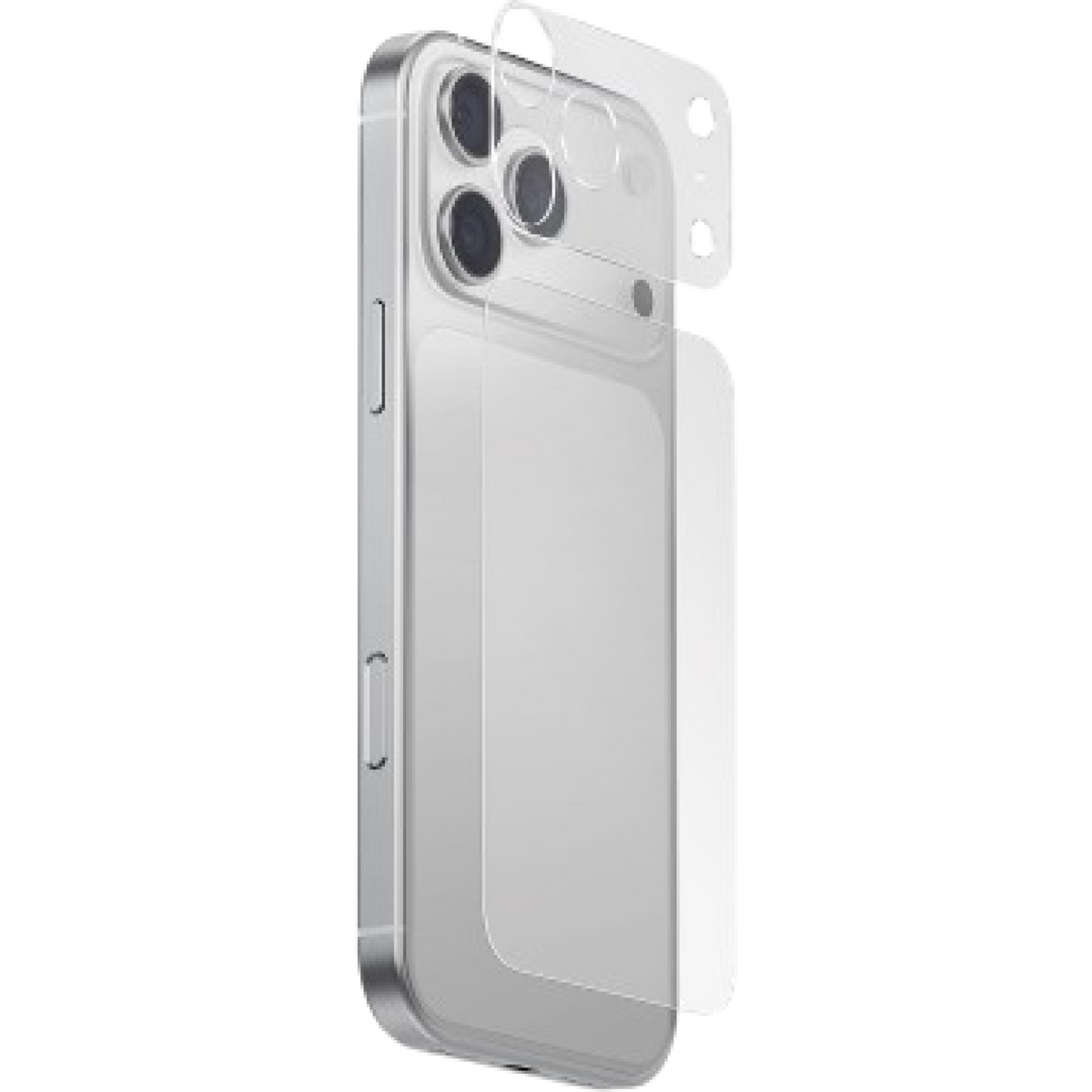 Σετ Προστασίας Κάμερας & Πλάτης iPhone 17 Pro Max Uniq Optix AeroShield Plus από Ματ PC & Μεμβράνη PET - Transparent (UNIQ-IP
