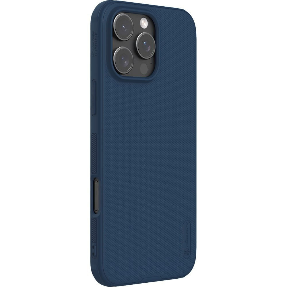 Σκληρή Ανθεκτική Θήκη MagSafe - Apple iPhone 16 Pro - Nillkin Super Frosted Shield Pro Magnetic - Blue (6902048286627)