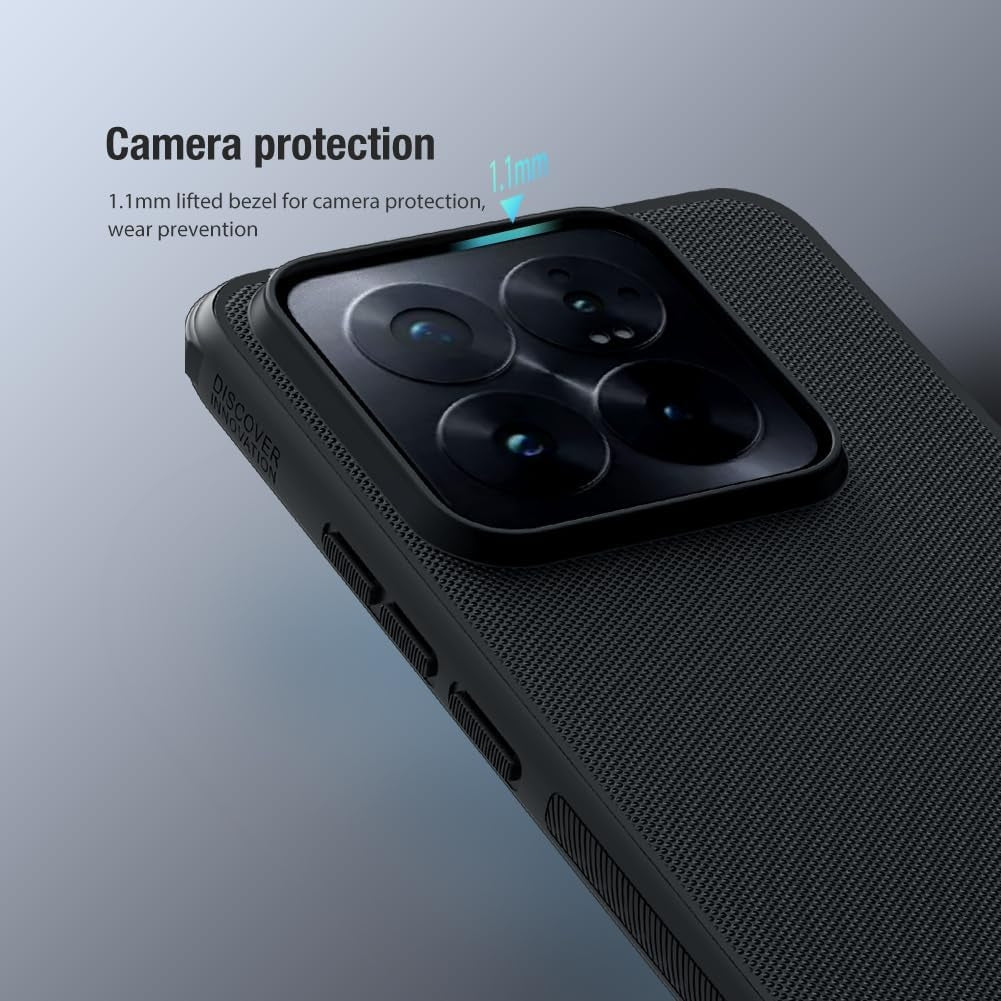 Σκληρή Ανθεκτική Θήκη - Xiaomi 14 Pro - Nillkin Super Frosted Shield Pro - Black (6902048272170)