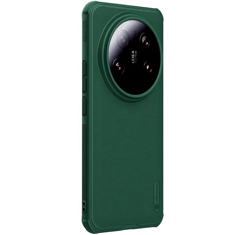 Σκληρή Ανθεκτική Θήκη - Xiaomi 14 Ultra - Nillkin Super Frosted Shield Pro - Dark Green (6902048277847)